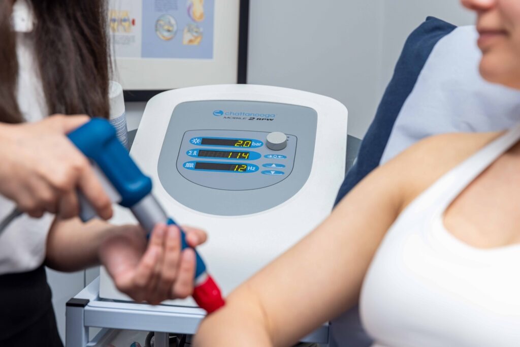 Shockwave for tennis elbow