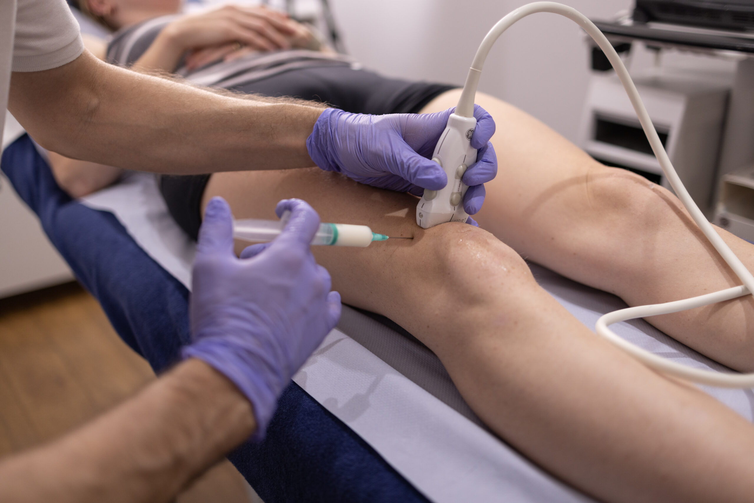 Ultrasound guided injections